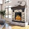 Edendirect 50.59'' 750/1500W Heater, 7 Flame Brightness, Multi-Color Freestanding Electric Fireplace Y4926+Y926M - alternate 1